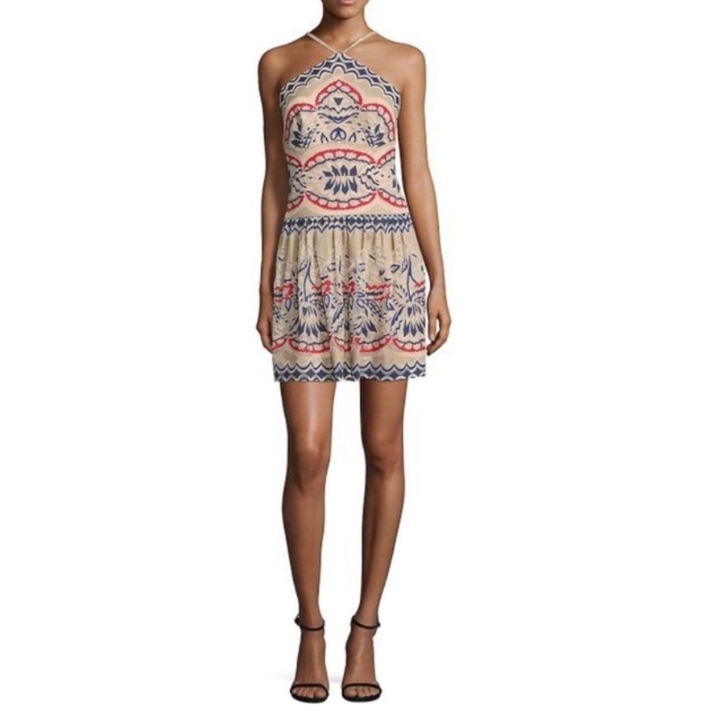 WOMEN’S NWT BCBGmaxazria Fleur Drop Waist Dress Size 10